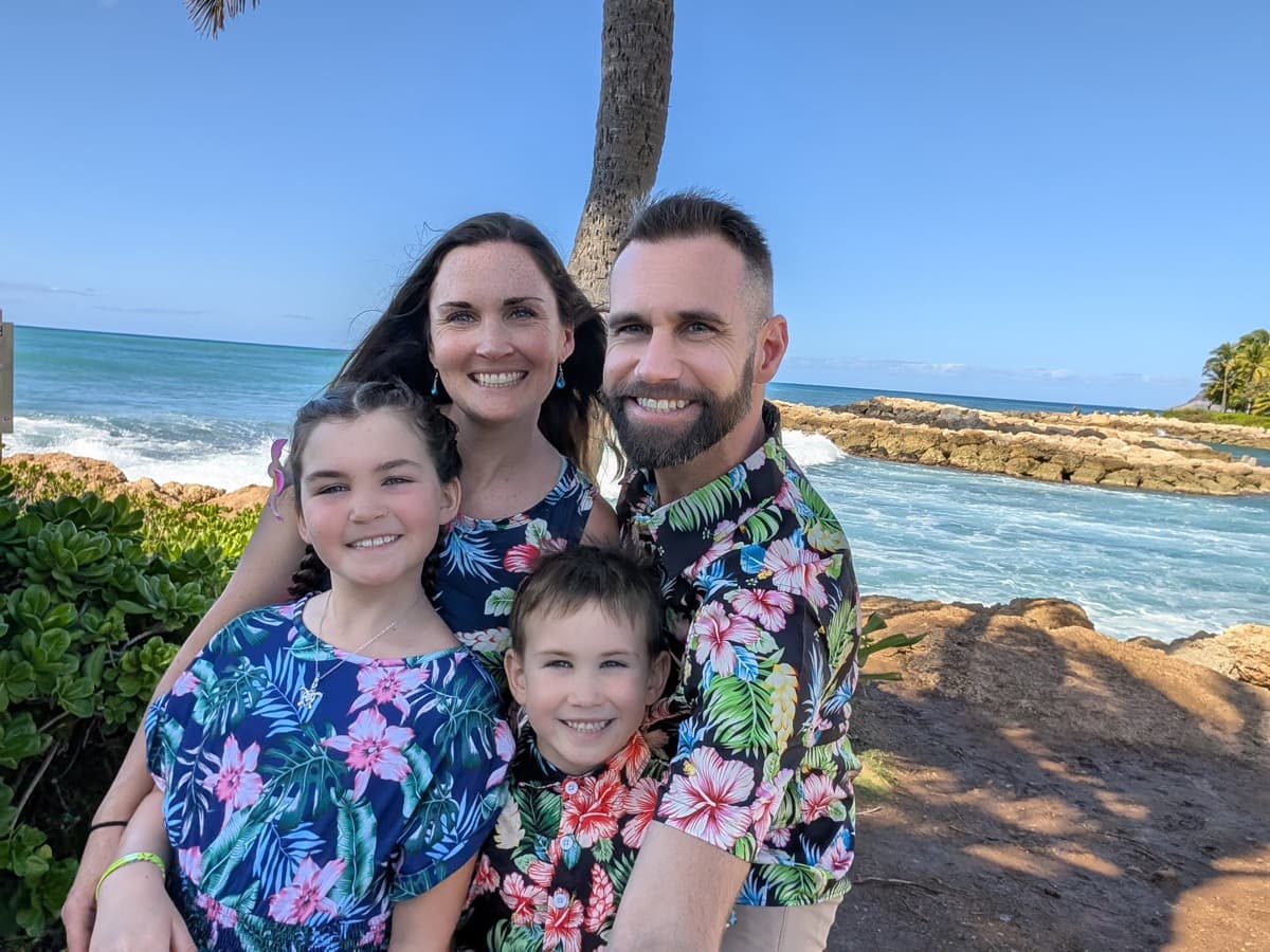Family vacation in Hawaii